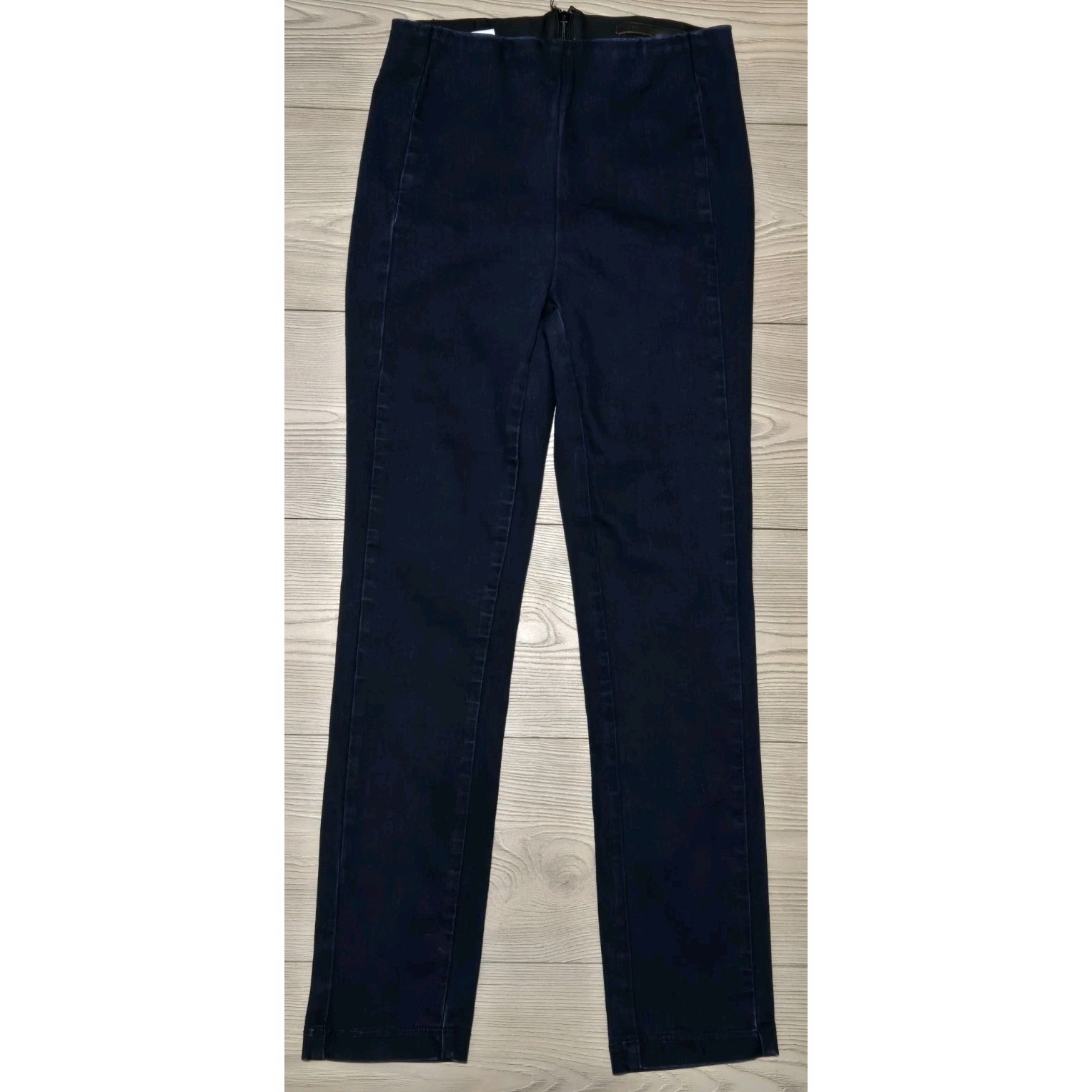 Rag & Bone Jeans 6 Womens Blue Skinny Stretch Back Zip Pull On Ankle